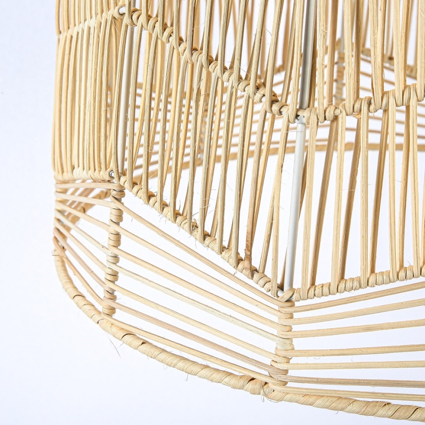 Luster na lanku PELO 1xE27/40W/230V pr. 50 cm ratan