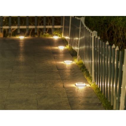 LED Vonkajšie solárne osvetlenie TERRACE LED/1,5W IP68