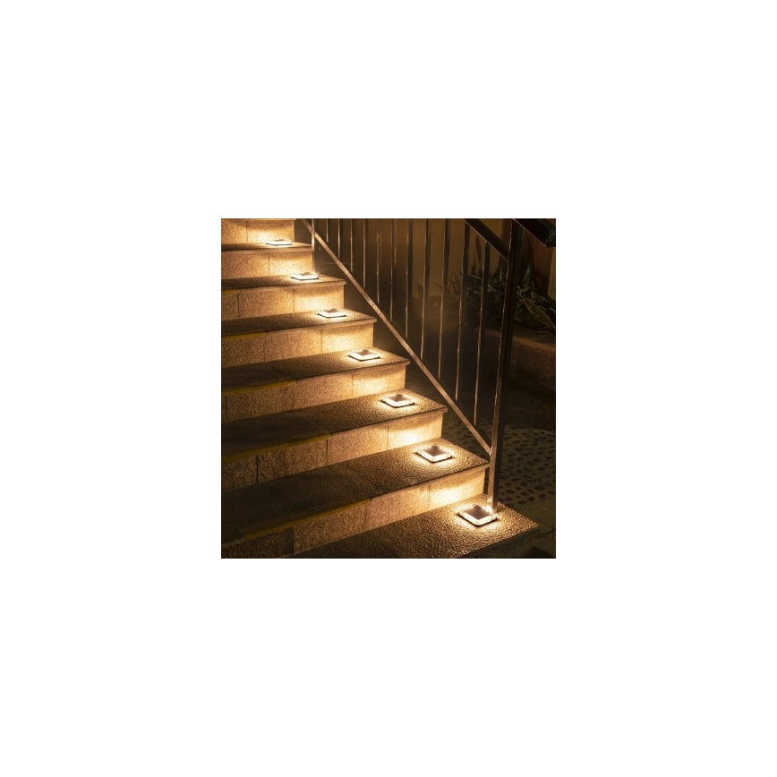 LED Vonkajšie solárne osvetlenie TERRACE LED/1,5W IP68