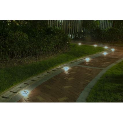 LED Vonkajšie solárne osvetlenie TERRACE LED/1,5W IP68