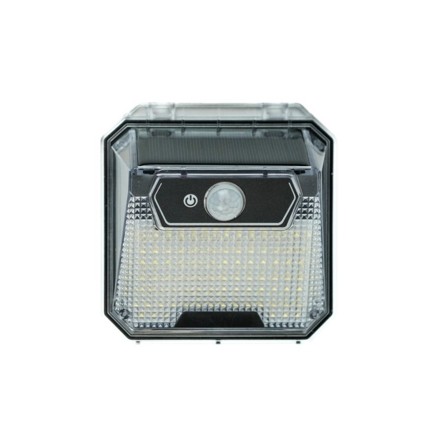LED Solárne nástenné svietidlo so senzorom LED/3W/5,5V IP65 1200 mAh