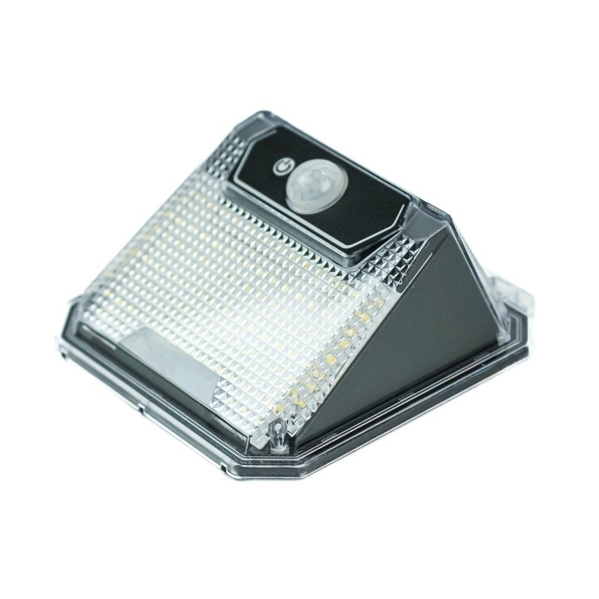 LED Solárne nástenné svietidlo so senzorom LED/3W/5,5V IP65 1200 mAh