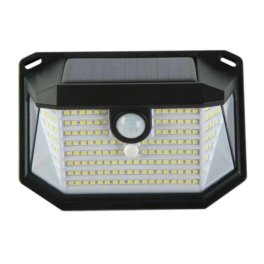LED Solárne nástenné svietidlo so senzorom LED/4W/5,5V IP65 1200 mAh