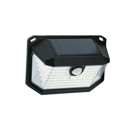 LED Solárne nástenné svietidlo so senzorom LED/4W/5,5V IP65 1200 mAh