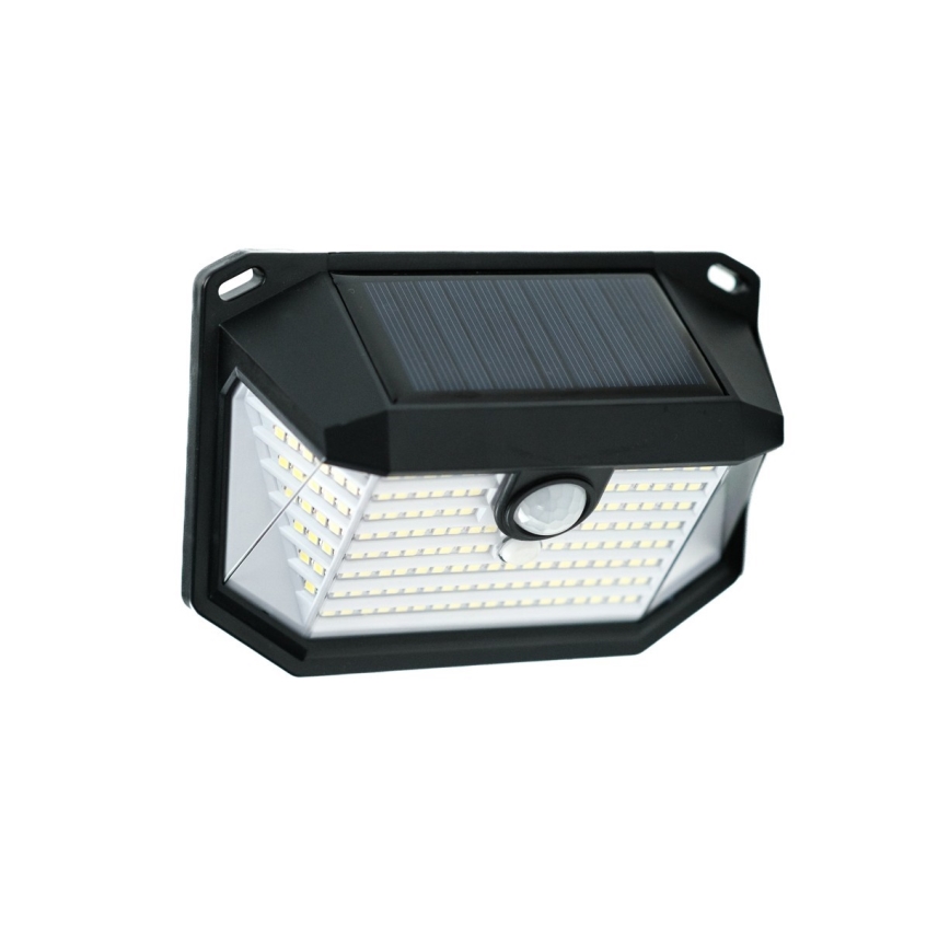 LED Solárne nástenné svietidlo so senzorom LED/4W/5,5V IP65 1200 mAh