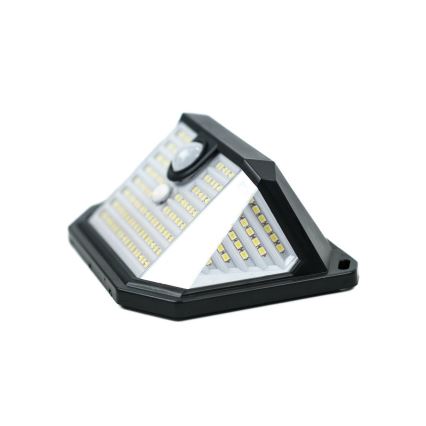 LED Solárne nástenné svietidlo so senzorom LED/4W/5,5V IP65 1200 mAh