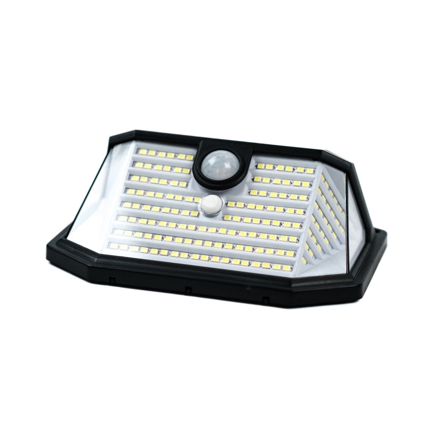 LED Solárne nástenné svietidlo so senzorom LED/4W/5,5V IP65 1200 mAh