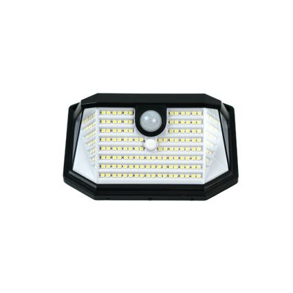 LED Solárne nástenné svietidlo so senzorom LED/4W/5,5V IP65 1200 mAh