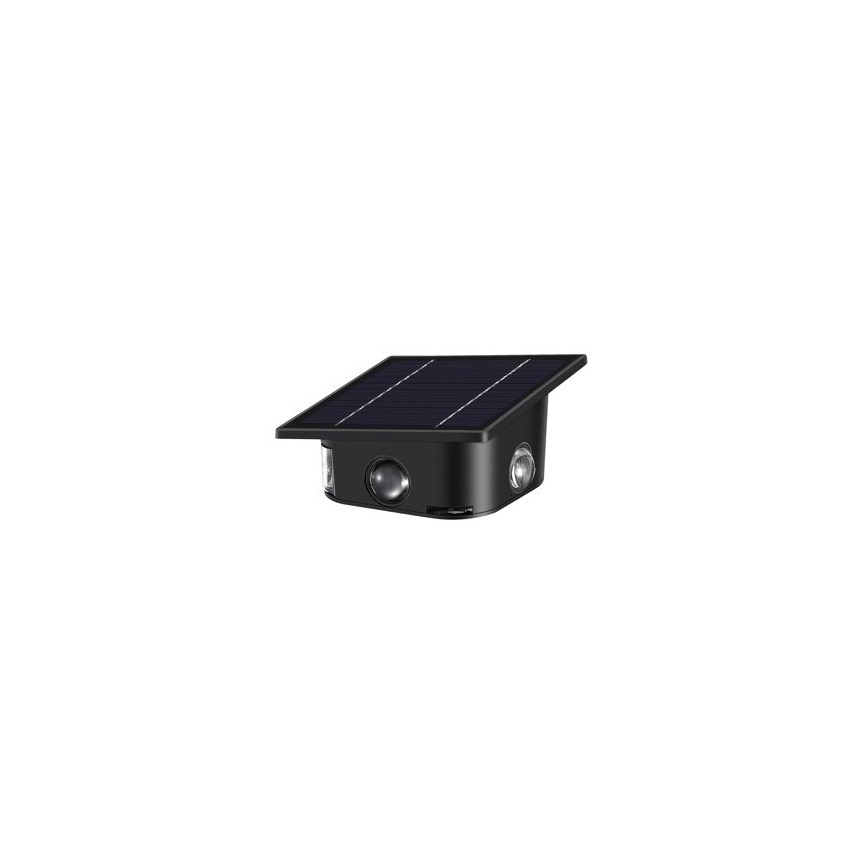 LED Solárne nástenné svietidlo so senzorom LED/2W/5V IP54