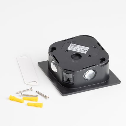 LED Solárne nástenné svietidlo so senzorom LED/2W/5V IP54