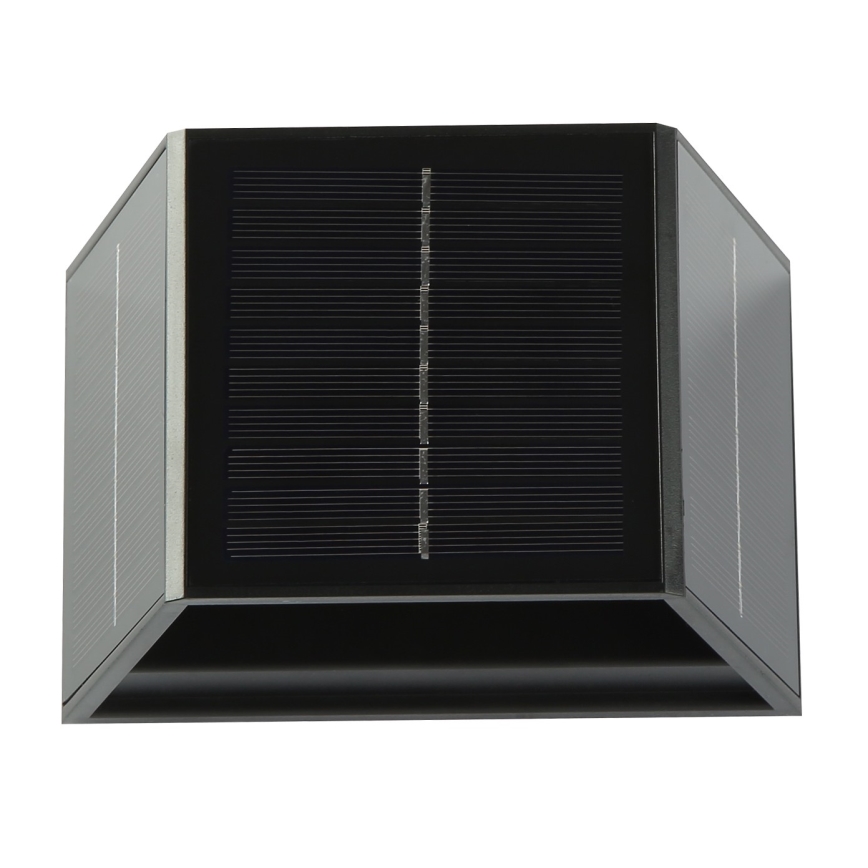 LED Solárne nástenné svietidlo so senzorom LED/2W/5V IP54 1300 mAh