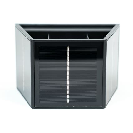 LED Solárne nástenné svietidlo so senzorom LED/2W/5V IP54 1300 mAh