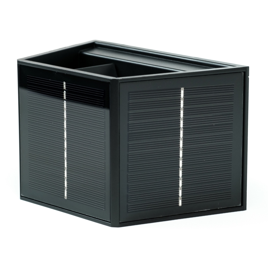 LED Solárne nástenné svietidlo so senzorom LED/2W/5V IP54 1300 mAh