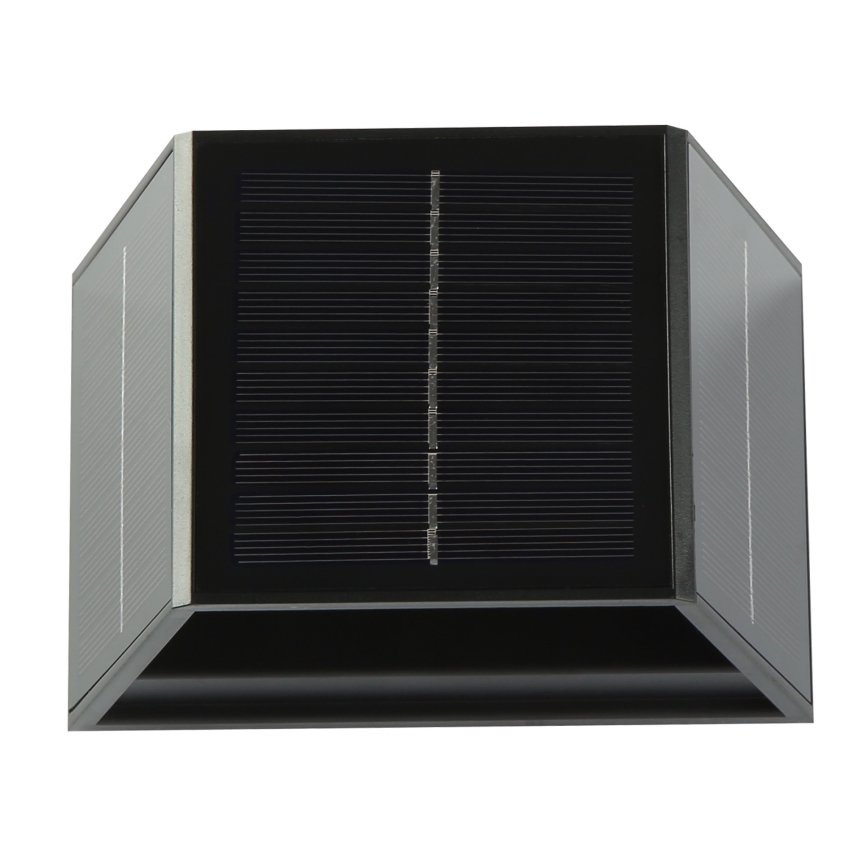 LED Solárne nástenné svietidlo so senzorom LED/2W/5V IP54 1300 mAh