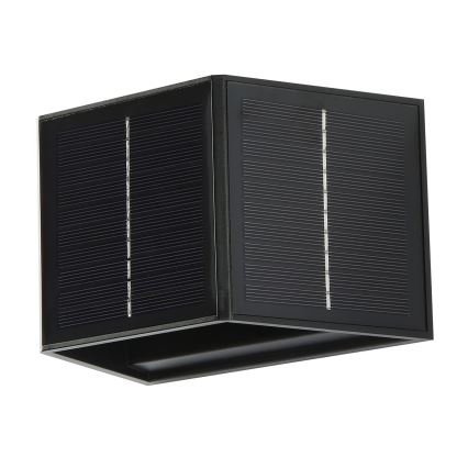 LED Solárne nástenné svietidlo so senzorom LED/2W/5V IP54 1300 mAh