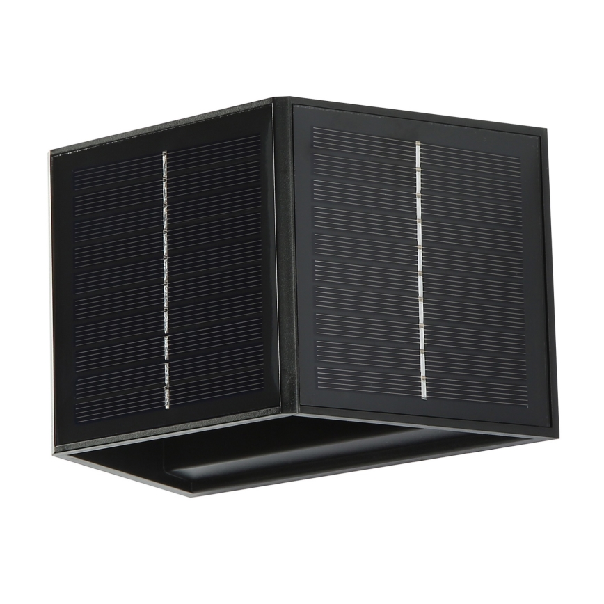 LED Solárne nástenné svietidlo so senzorom LED/2W/5V IP54 1300 mAh