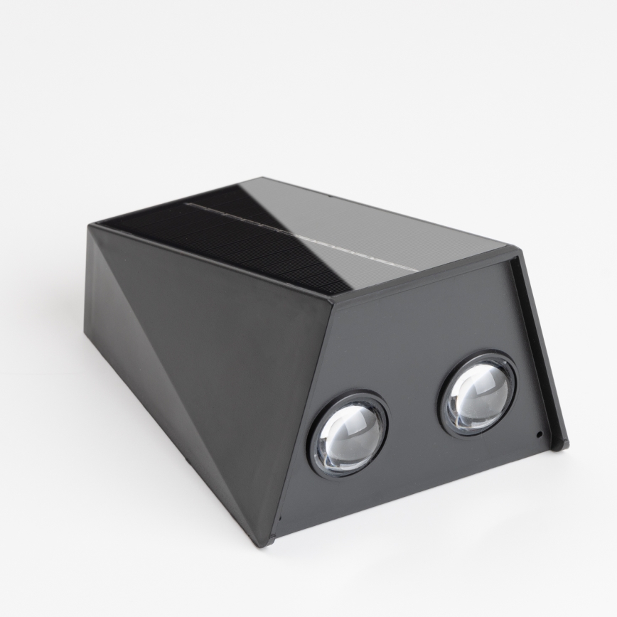 LED Solárne nástenné svietidlo so senzorom LED/2W/5V IP54 1300 mAh