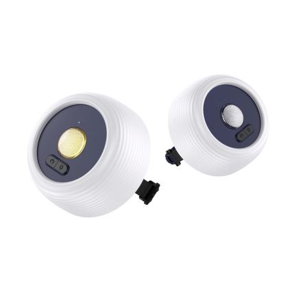LED RGB Prenosná solárna nabíjacia lampa s LED reťazou LED/10W/5V 3600 mAh IP65 3600 mAh