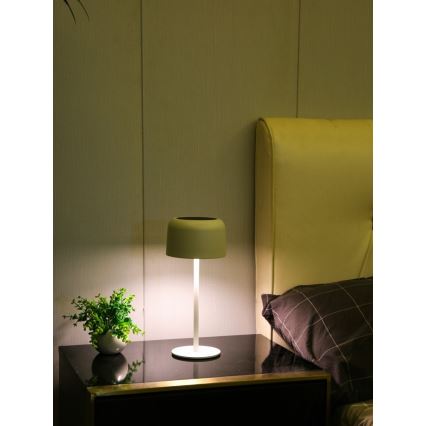 LED Stmievateľná vonkajšia solárna lampa LED/4W/5V 3600mAh IP44