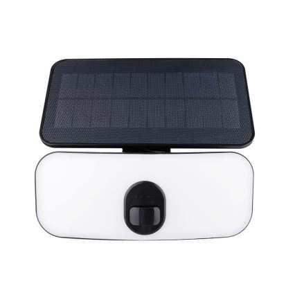 LED Solárne nástenné svietidlo so senzorom LED/13W/3,7V 4000K IP65 400 mAh