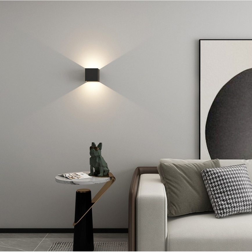 Immax 08510L - LED vonkajšie nástenné svietidlo DICE LED/6W/230V 3000K IP65