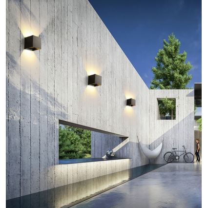 Immax 08510L - LED vonkajšie nástenné svietidlo DICE LED/6W/230V 3000K IP65