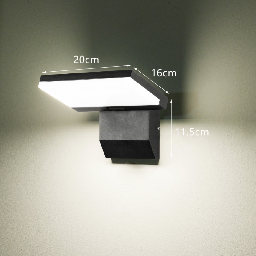 Vonkajšie nástenné LED svietidlo MODERN LED/18W/230V IP65