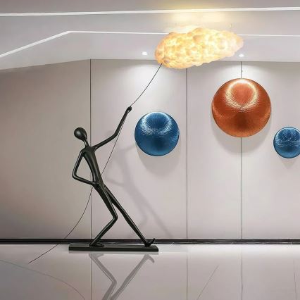 Stojacia lampa SILUETTE 6xE27/40W/230V 180 cm Dream Reach