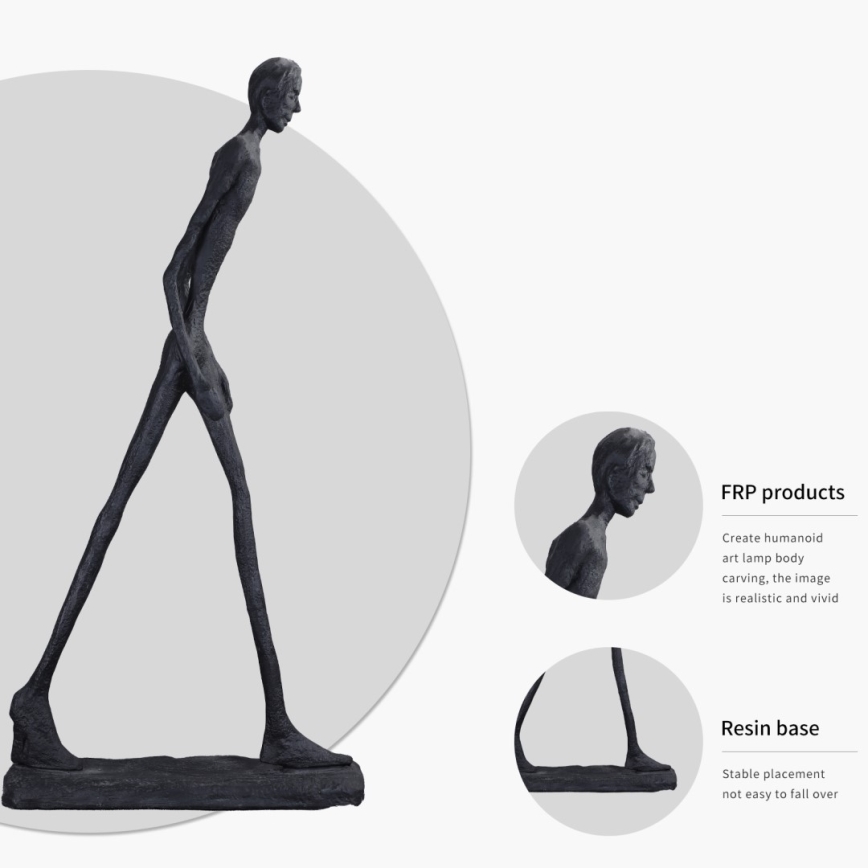 Dekoratívna socha SILUETTE 210 cm Human