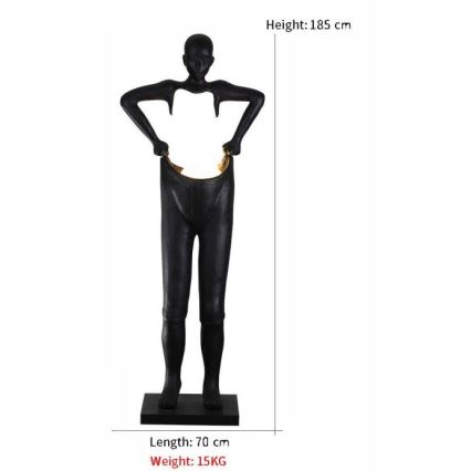 Stojacia lampa SILUETTE 4xG9/10W/230V 185 cm Human Houdini