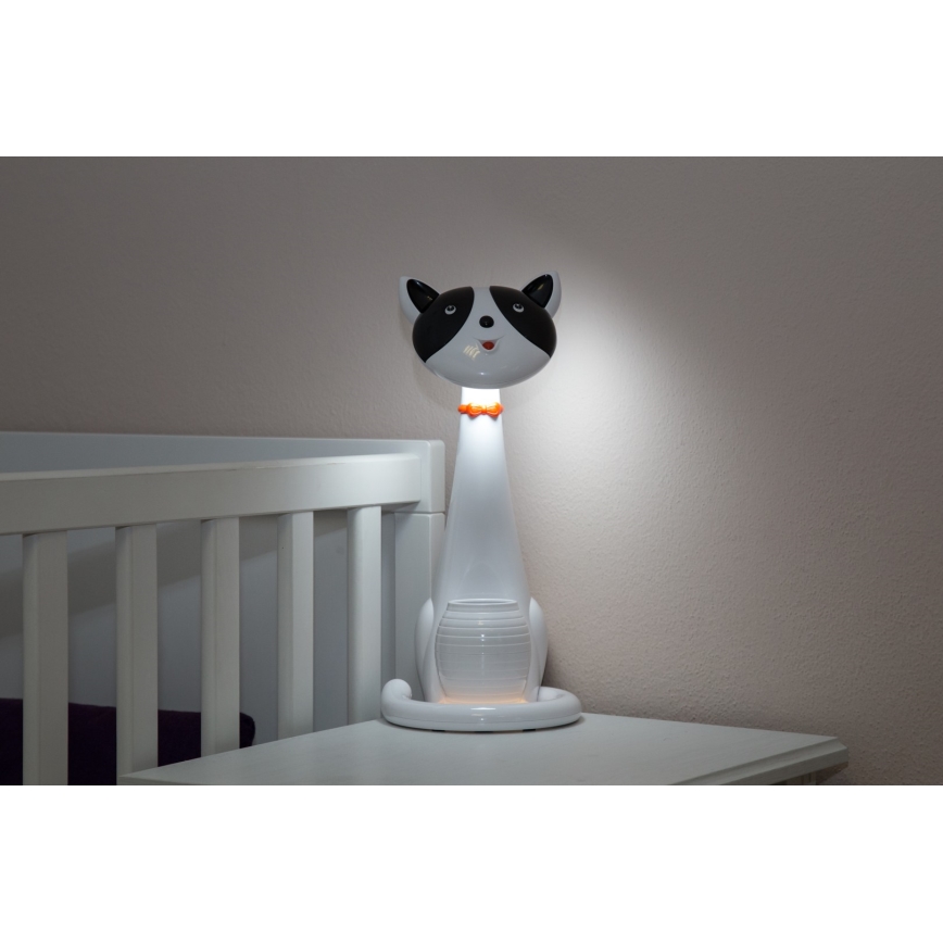 LED Detská stmievateľná stolná lampička 1xLED/6W/230V mačka