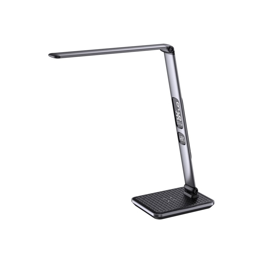 LED Stmievateľná stolná lampa LED/8,5W/230V s bezdrôtovým nabíjaním
