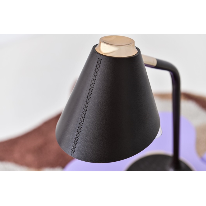 LED Stmievateľná stolná lampa s bezdrôtovým nabíjaním FINCH LED/9W/12/230V šedá/lesklý chróm