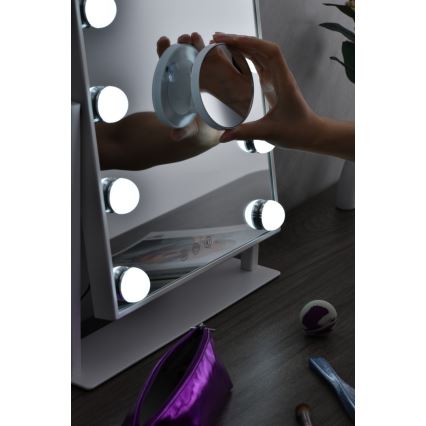 LED Stmievateľné kosmetické zrkadielko MUST HAVE LED/12W/230V