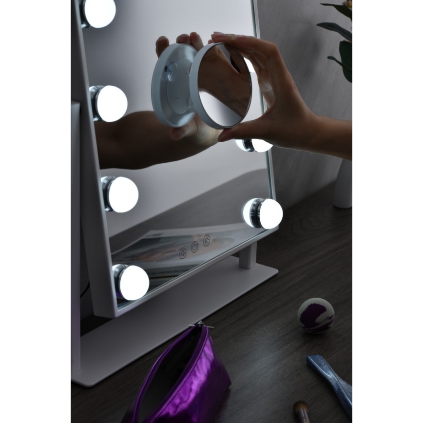 LED Stmievateľné kosmetické zrkadielko MUST HAVE LED/12W/230V