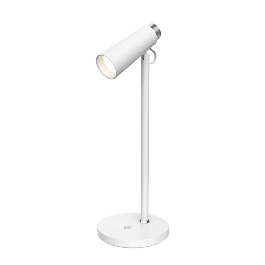 LED Stmievateľná stolná lampa s bezdrôtovým Qi nabíjaním TIT LED/12W/230V biela