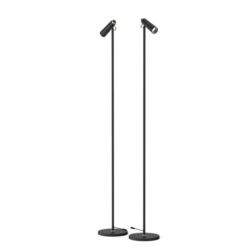 LED Stmievateľná stojacia lampa TIT LED/6W/230V čierna