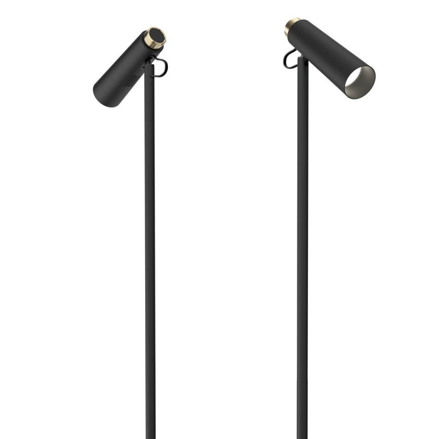 LED Stmievateľná stojacia lampa TIT LED/6W/230V čierna