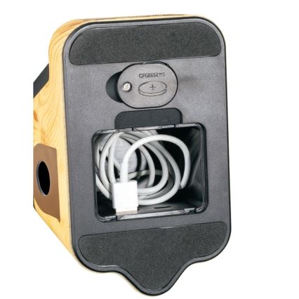 LED+CCT Stmievateľná stolná lampa s bezdrôtovým nabíjaním QI IDEAL LED/8W/230V 2700/4000/5000K béžová