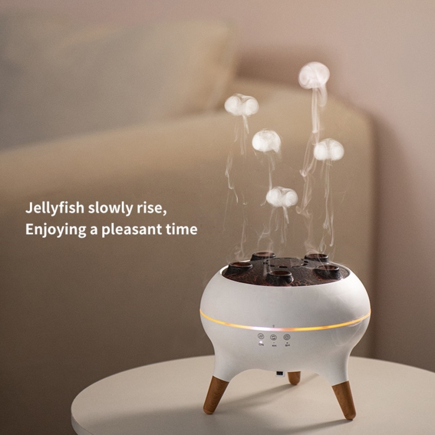 Immax 09104L - Aroma difuzér a zvlhčovač vzduchu JELLYFISH LED/11W/5V