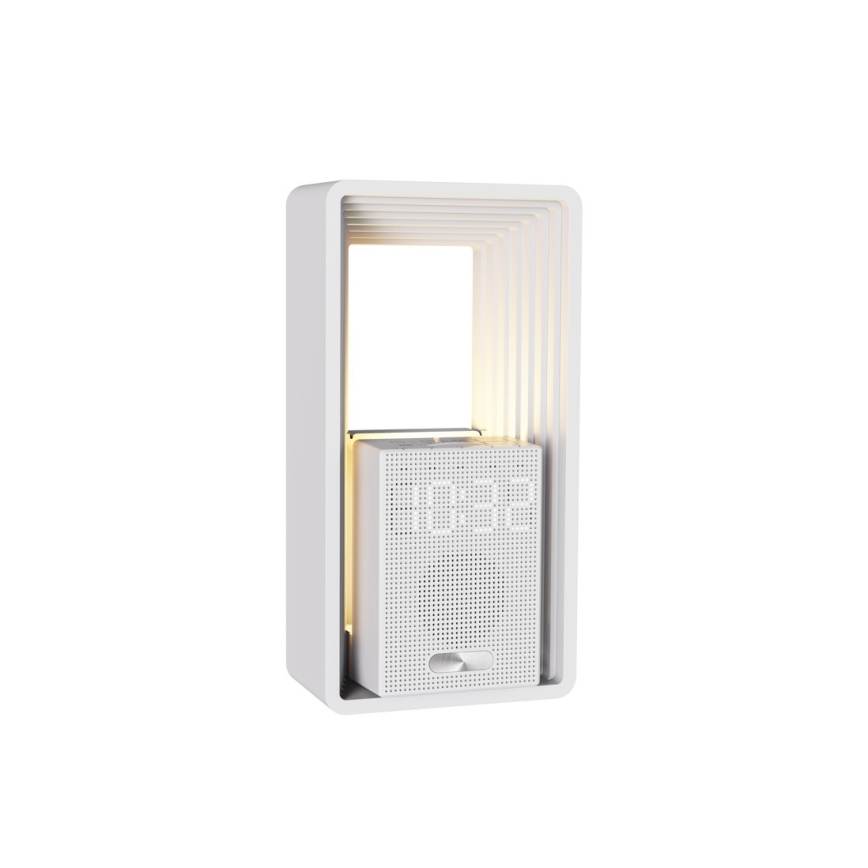 LED Stolná lampa s budíkom a nabíjaním CALM LED/3,5W/5V