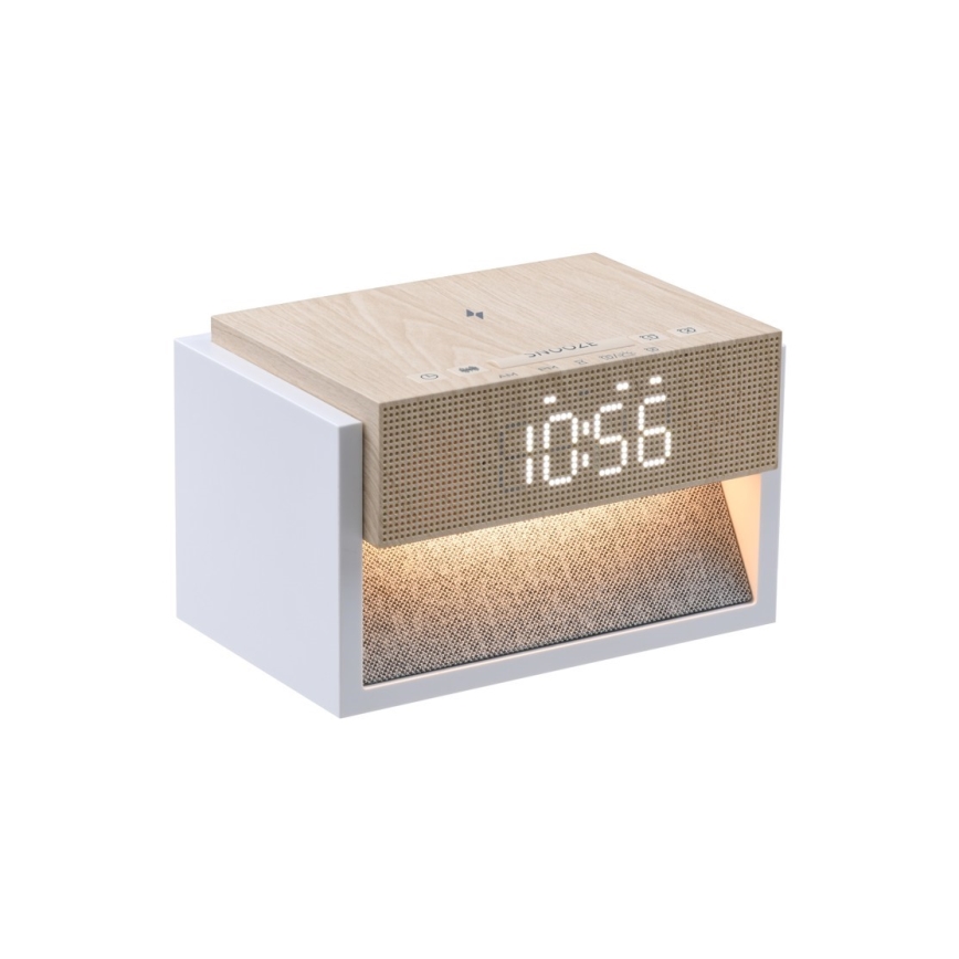 LED stolná lampa s budíkom a nabíjaním CALM LED/1,2W/5V