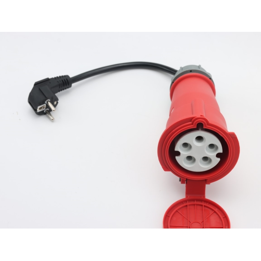 Immax - Nabíjacia stanica EV pre elektromobily AC Type 2, 16 A/380 V + zástrčka 230 V, 11 kW, 5 m, Tuya