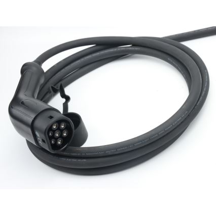 Immax - Nabíjacia stanica EV pre elektromobily AC Type 2, 16 A/380 V + zástrčka 230 V, 11 kW, 5 m, Tuya