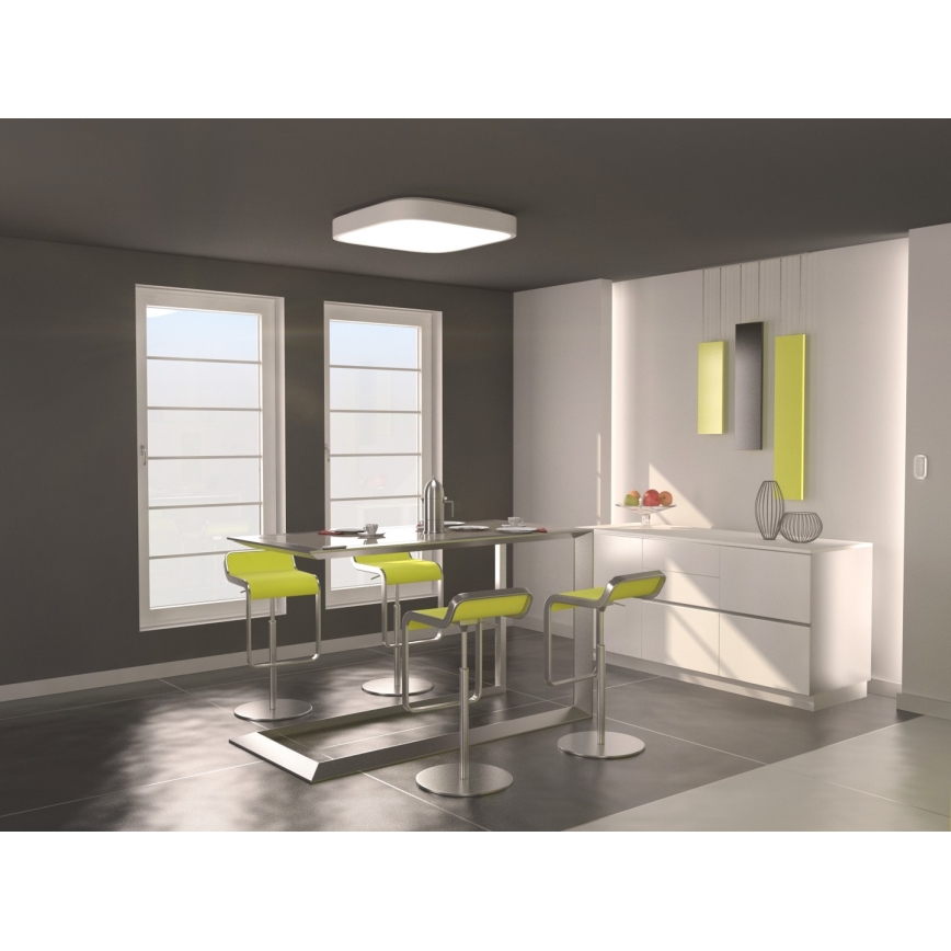 Immax NEO RECUADRO - LED Stropné svietidlo na diaľkové ovládanie LED/67W/230V