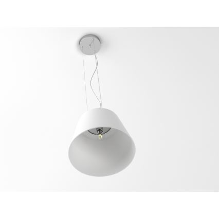Immax NEO 07053L - LED RGBW Stmievateľný luster na lanku CONO 1xE27/8,5W/230V 32 cm Tuya + diaľkové ovládanie