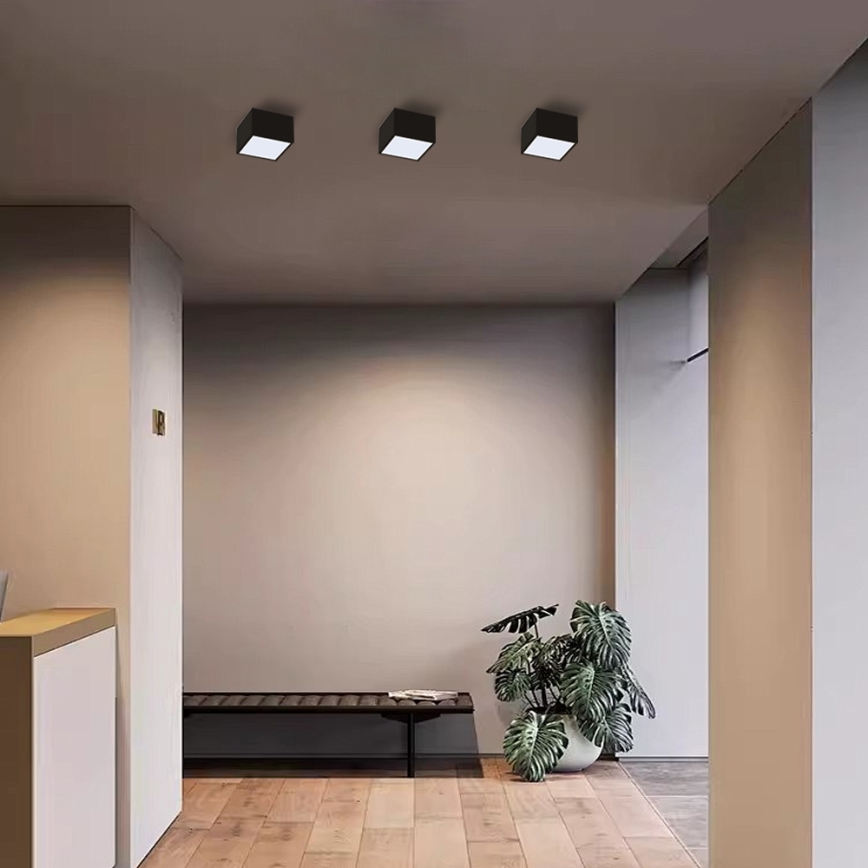Immax Neo 07074L-15BD - Sada 2x LED Stmievateľné stropné svietidlo CANTO 2xLED/12W/230V + diaľkové ovládanie Tuya