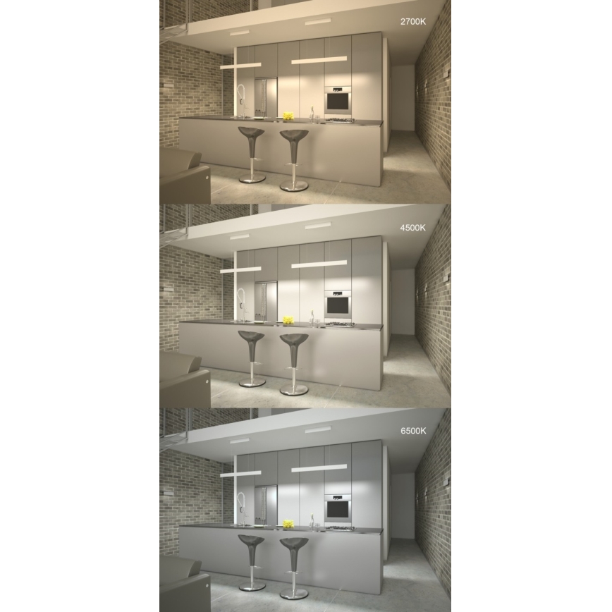 Immax NEO 07076L - LED Stmievateľný luster na lanku čierna LISTON LED/18W/230V Tuya + diaľkové ovládanie