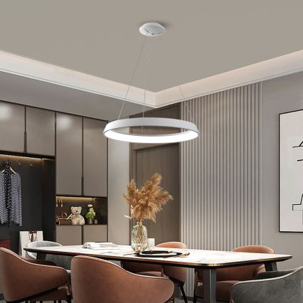 Immax NEO 07079L - LED Stmievateľný luster na lanku LIMITADO LED/39W/230V 60 cm Tuya + diaľkové ovládanie