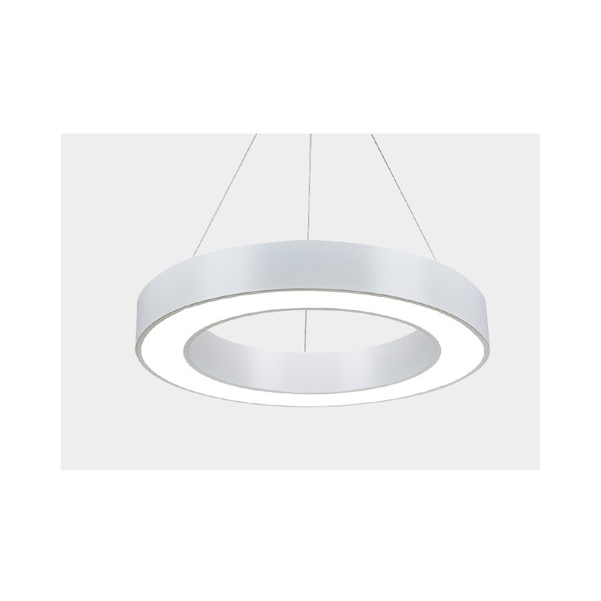 Immax NEO 07091L - LED Stmievateľný luster na lanku PASTEL LED/52W/230V 60 cm biela Tuya + diaľkové ovládanie